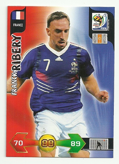 Frankreich Road to 2014 FIFA World Cup Brazil Adrenalyn XL Franck Ribery