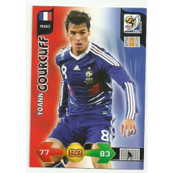 Yoann Gourcuff France 150 Adrenalyn XL South Africa 2010