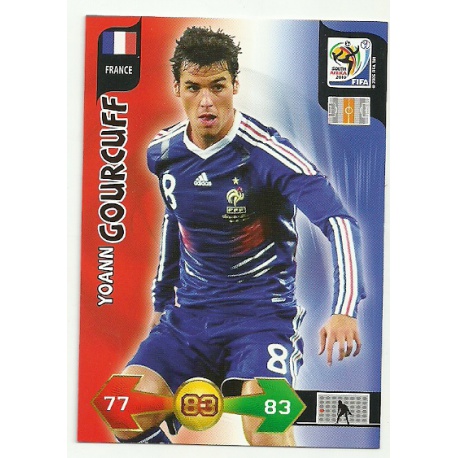 Yoann Gourcuff France 150 Adrenalyn XL South Africa 2010