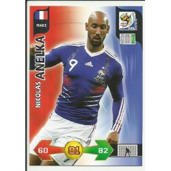 Nicolas Anelka France 154 Adrenalyn XL South Africa 2010