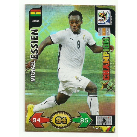 PANINI trading card Michael Essien Ghana n 111 World Cup 2006 no Prizm RARE! 