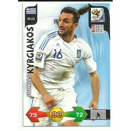 Sotirios Kyrgiakos Hellas 173 Adrenalyn XL South Africa 2010