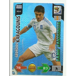 Giorgos Karagounis Fan's Favourite Hellas 178 Adrenalyn XL South Africa 2010