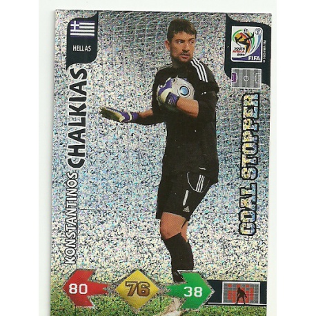 Konstantinos Chalkias Goal Stopper Hellas 179 Adrenalyn XL South Africa 2010