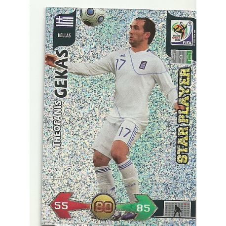 Theofanis Gekas Star Player Hellas 180 Adrenalyn XL South Africa 2010