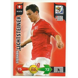 Stephan Lichtsteiner Helvetia 182 Adrenalyn XL South Africa 2010