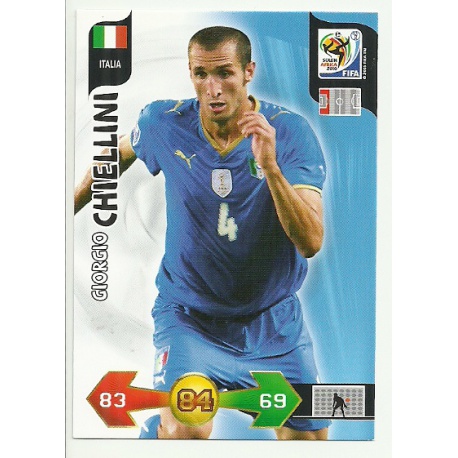 Giorgio Chiellini Italia 196 Adrenalyn XL South Africa 2010