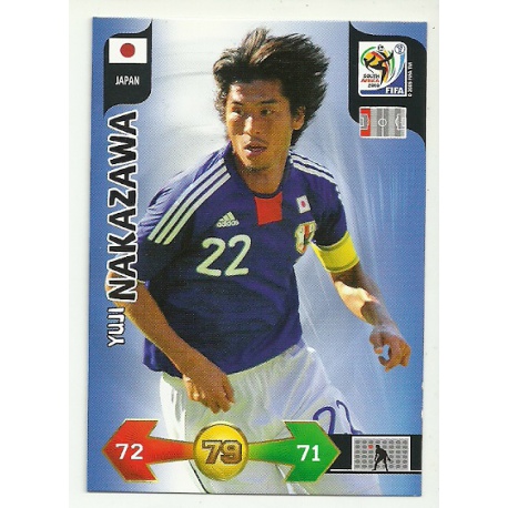 Yuji Nakazawa Japan 219 Adrenalyn XL South Africa 2010