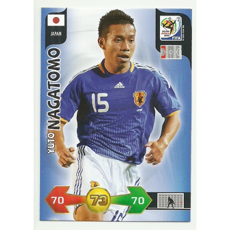Yuto Nagatomo Japan 220 Adrenalyn XL South Africa 2010