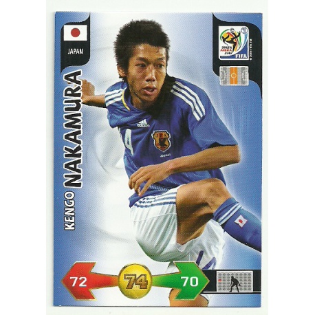 Kengo Nakamura Japan 224 Adrenalyn XL South Africa 2010