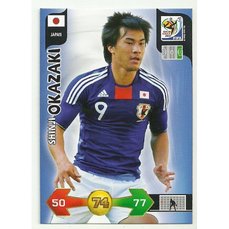 Shinji Okazaki Japan 225 Adrenalyn XL South Africa 2010