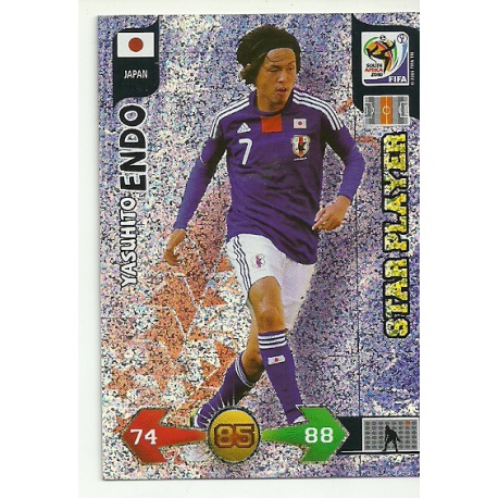 Yasuhito Endo Star Player Japan 229 Adrenalyn XL South Africa 2010