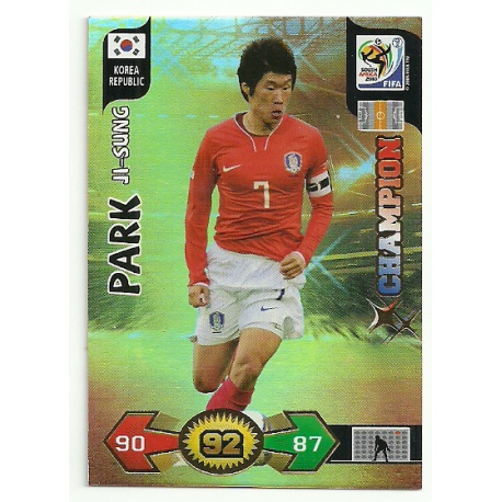 Park Ji-Sung Champion Korea 239 Adrenalyn XL South Africa 2010
