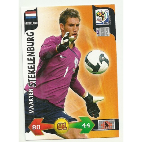 Maarten Stekelenburg Nederland 241 Adrenalyn XL South Africa 2010