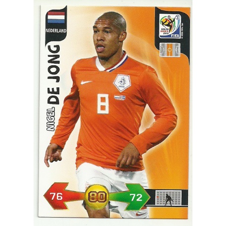 Nigel de Jong Nederland 246 Adrenalyn XL South Africa 2010