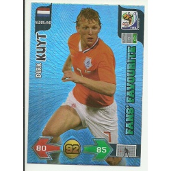 Dirk Kuyt Fan's Favourite Nederland 255 Adrenalyn XL South Africa 2010