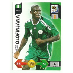 Seyi Olofinjana Nigeria 266 Adrenalyn XL South Africa 2010