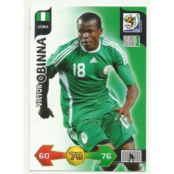 Victor Obinna Nigeria 268 Adrenalyn XL South Africa 2010