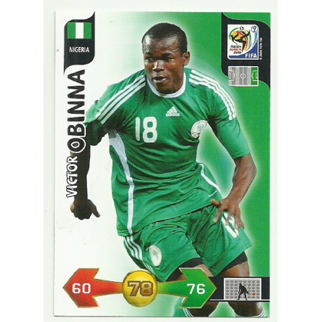 Victor Obinna Nigeria 268 Adrenalyn XL South Africa 2010