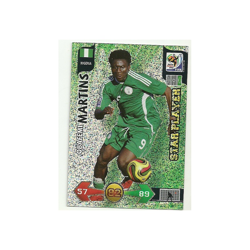 Nigeria Obafemi Martins Match Attax World Stars 