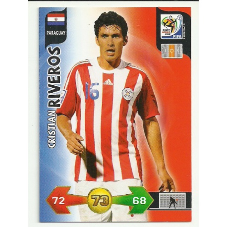 Cristian Riveros Paraguay 272 Adrenalyn XL South Africa 2010