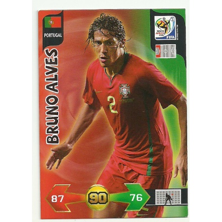 Bruno Alves Portugal 278 Adrenalyn XL South Africa 2010