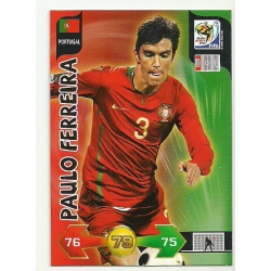 Paulo Ferreira Portugal 279 Adrenalyn XL South Africa 2010