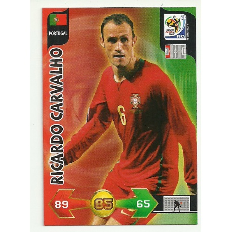 Ricardo Carvalho Portugal 281 Adrenalyn XL South Africa 2010