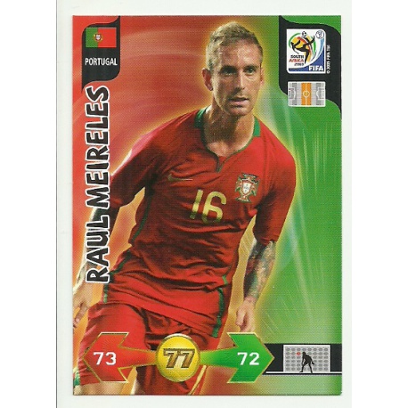 Raul Meireles Portugal 283 Adrenalyn XL South Africa 2010