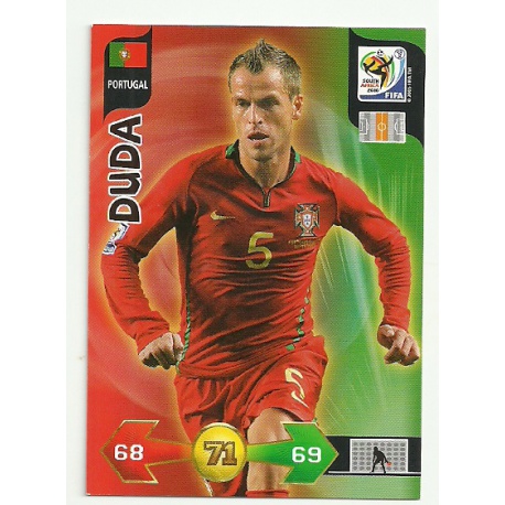 Duda Portugal 284 Adrenalyn XL South Africa 2010