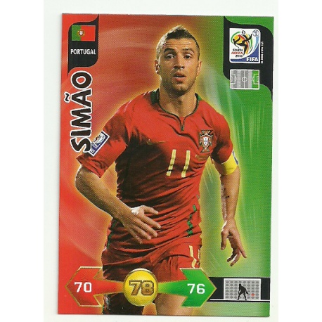 Simão Portugal 287 Adrenalyn XL South Africa 2010