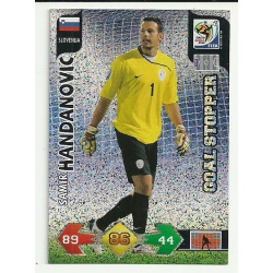 Samir Handanovic Goal Stopper Slovenija 299 Adrenalyn XL South Africa 2010