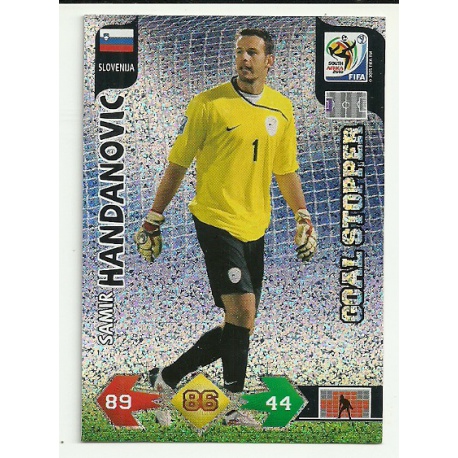 Samir Handanovic Goal Stopper Slovenija 299 Adrenalyn XL South Africa 2010