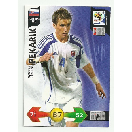 Peter Pekarik Slovenska 302 Adrenalyn XL South Africa 2010