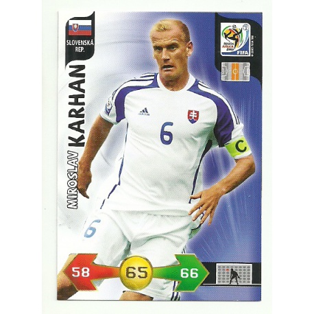 Miroslav Karhan Slovenska 304 Adrenalyn XL South Africa 2010