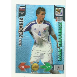 Peter Pekarik Fan's Favourite Slovenska Rep. 306 Adrenalyn XL South Africa 2010