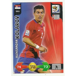 Aleksandar Kolarov Srbija 322 Adrenalyn XL South Africa 2010