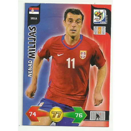 Nenad Milijas Srbija 326 Adrenalyn XL South Africa 2010