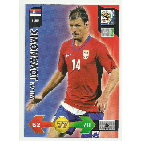 Milan Jovanovic Srbija 328 Adrenalyn XL South Africa 2010