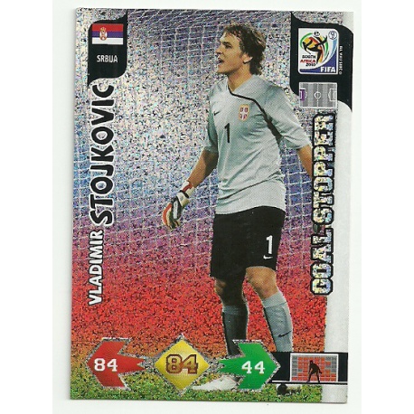 Adrenalyn WM World Cup 2010-330 Goal Stopper Serbien Vladimir Stojkovic 