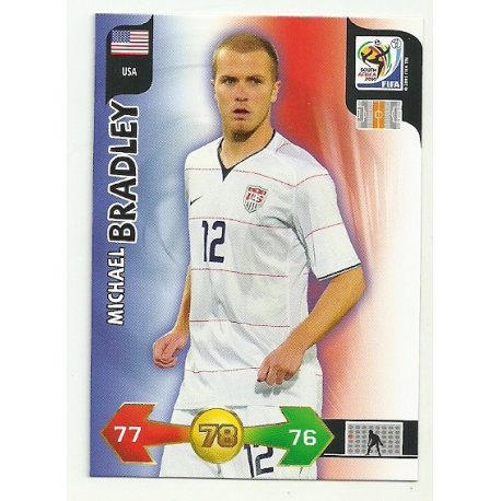 Michael Bradley USA 342 Adrenalyn XL South Africa 2010