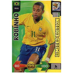 Robinho Limited Edition Brazil Adrenalyn XL South Africa 2010