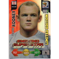 Wayne Rooney Limited Edition England Adrenalyn XL South Africa 2010