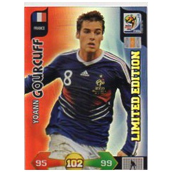 Gourcuff Limited Edition France Adrenalyn XL South Africa 2010