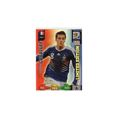 Gourcuff Limited Edition France Adrenalyn XL South Africa 2010