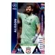 Alisson Liverpool OD42 Match Attax On Demand