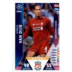 Virgil Van Dijk Liverpool OD43 Match Attax On Demand