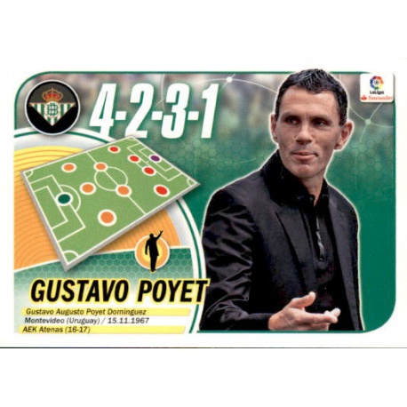 Gustavo Poyet Betis 10 Ediciones Este 2016-17