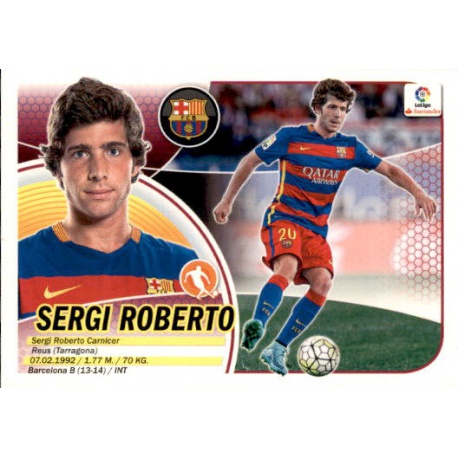 Sergi Roberto Barcelona 10 Ediciones Este 2016-17