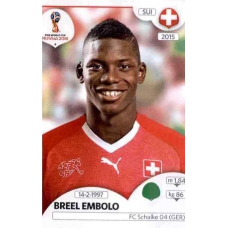 Breel Embolo Suiza 388 Switzerland